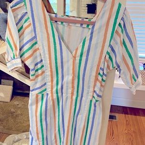 Tuckernuck size small striped summer dress.